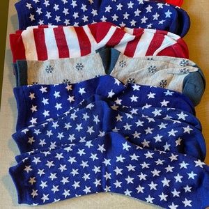 Colorful and themed socks - set of 6 pairs